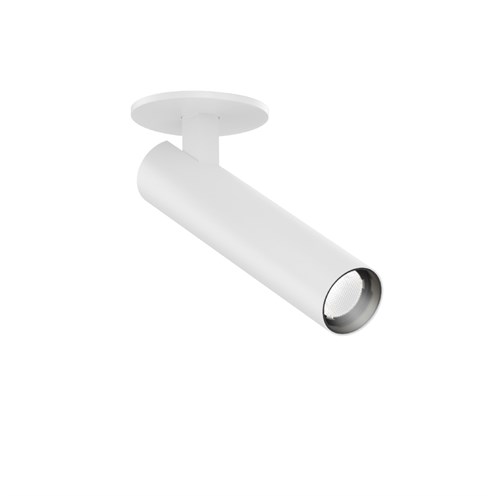 Wever & Ducré+MATCH 1.0 LED 6.1W 525lm 350mA 2700K CRI>90 30°, süvisvalgusti, matt valge, liiteseadmeta